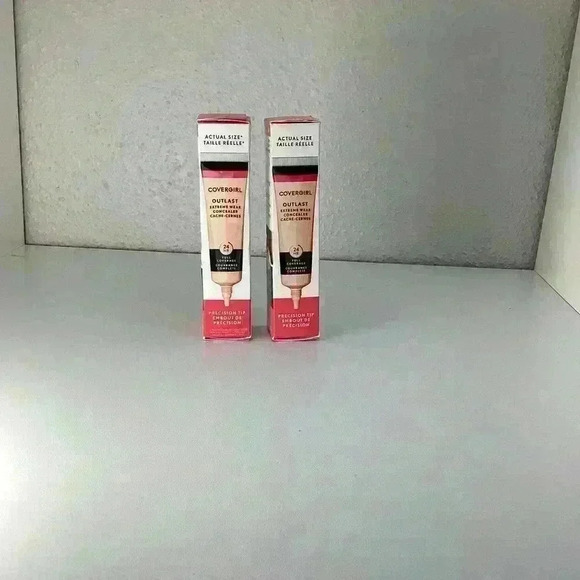 Lot of 2 Covergirl Outlast Extreme Wear Concealer, Fair Ivory, Full Coverage - Picture 2 of 6
